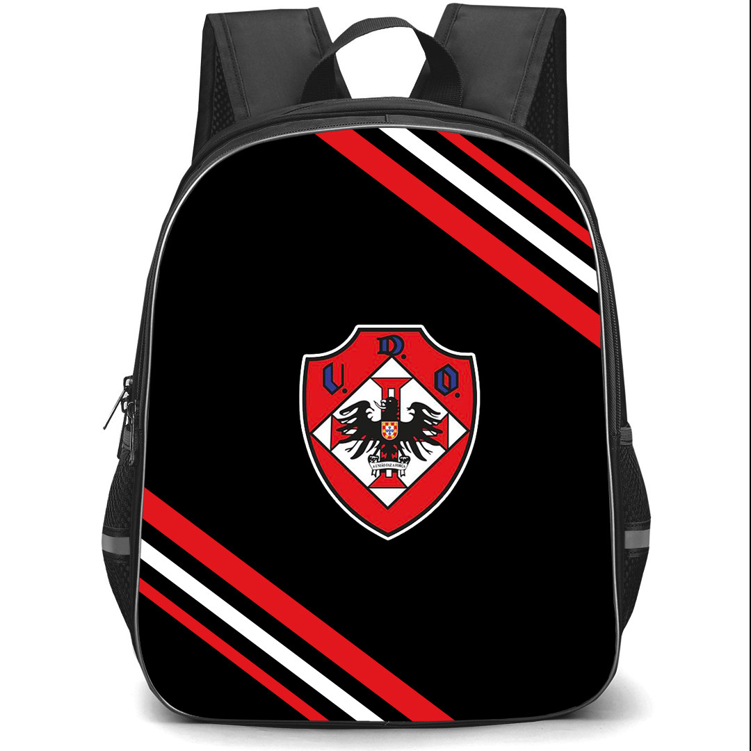 UD Oliveirense Backpack School Bag StudentPack - Large Logo With Stripe