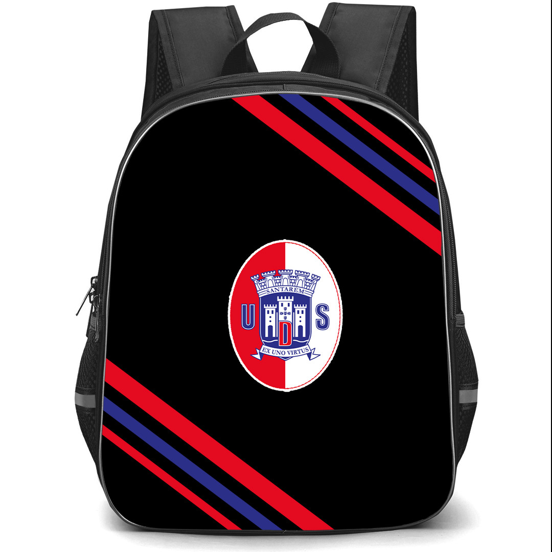 UD Santarem Backpack School Bag StudentPack - Large Logo With Stripe