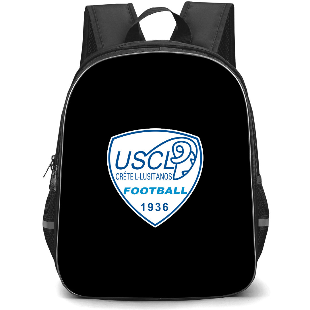 Creteil Lusitanos Football Club Backpack School Bag StudentPack - Large Logo Football Club