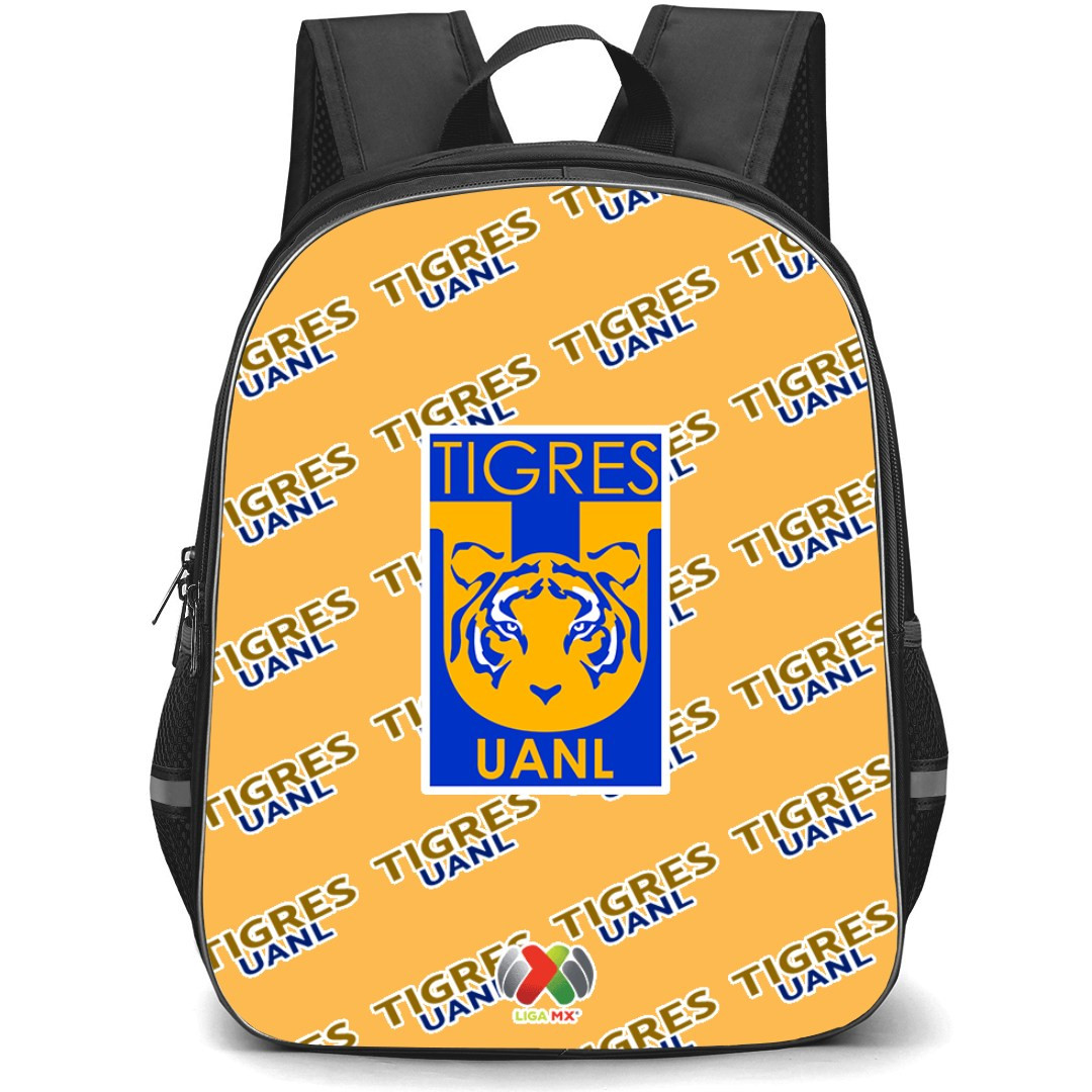 Tigres Uanl Backpack StudentPack - Uanl Football Club Medley Monogram Wordmark