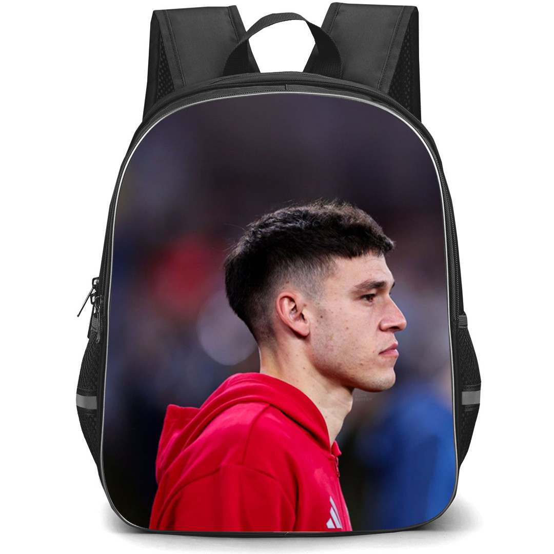 Manuel Ugarte Backpack StudentPack - Manuel Ugarte Side Portrait Poster