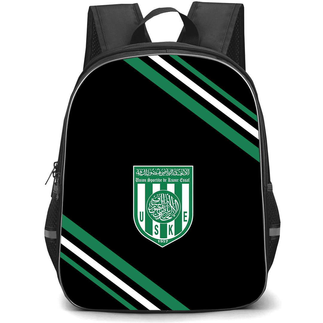 Union Sportive de Ksour Essef Backpack School Bag StudentPack - Union Sportive de Ksour Essef Large Logo With Stripe