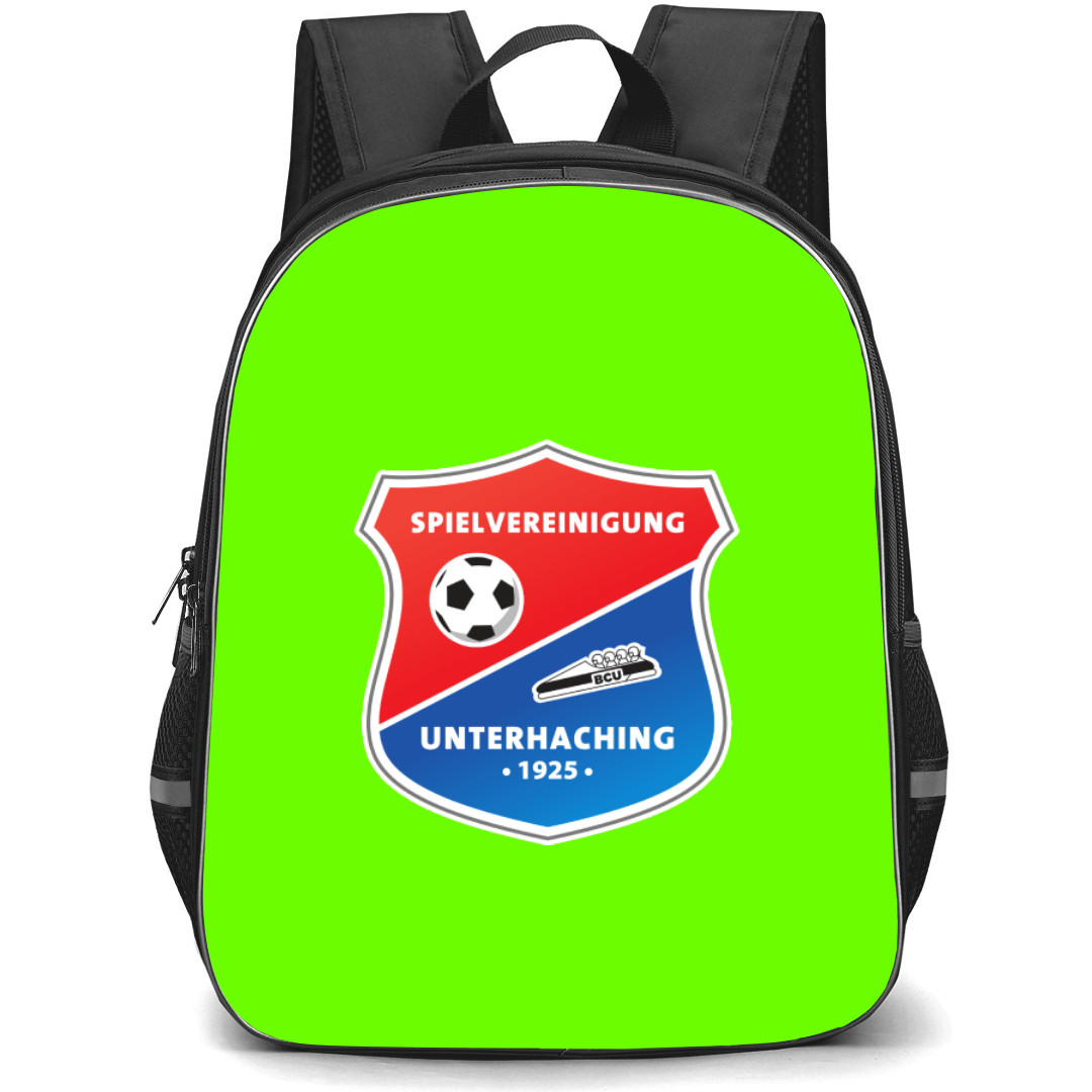 Unterhaching Football Club Backpack School Bag StudentPack - Large Logo