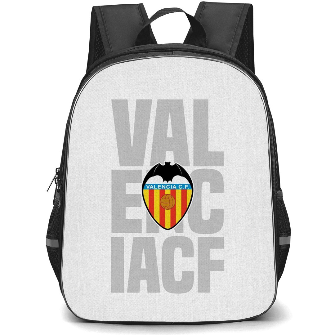 Valencia CF Backpack StudentPack - Valencia CF Logo Grey Background
