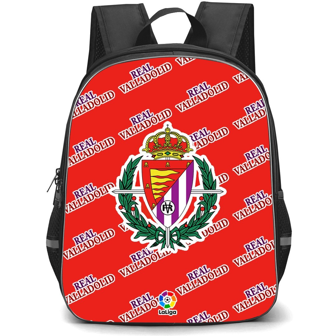 Real Valladolid Backpack StudentPack - Valladolid Football Club Medley Monogram Wordmark