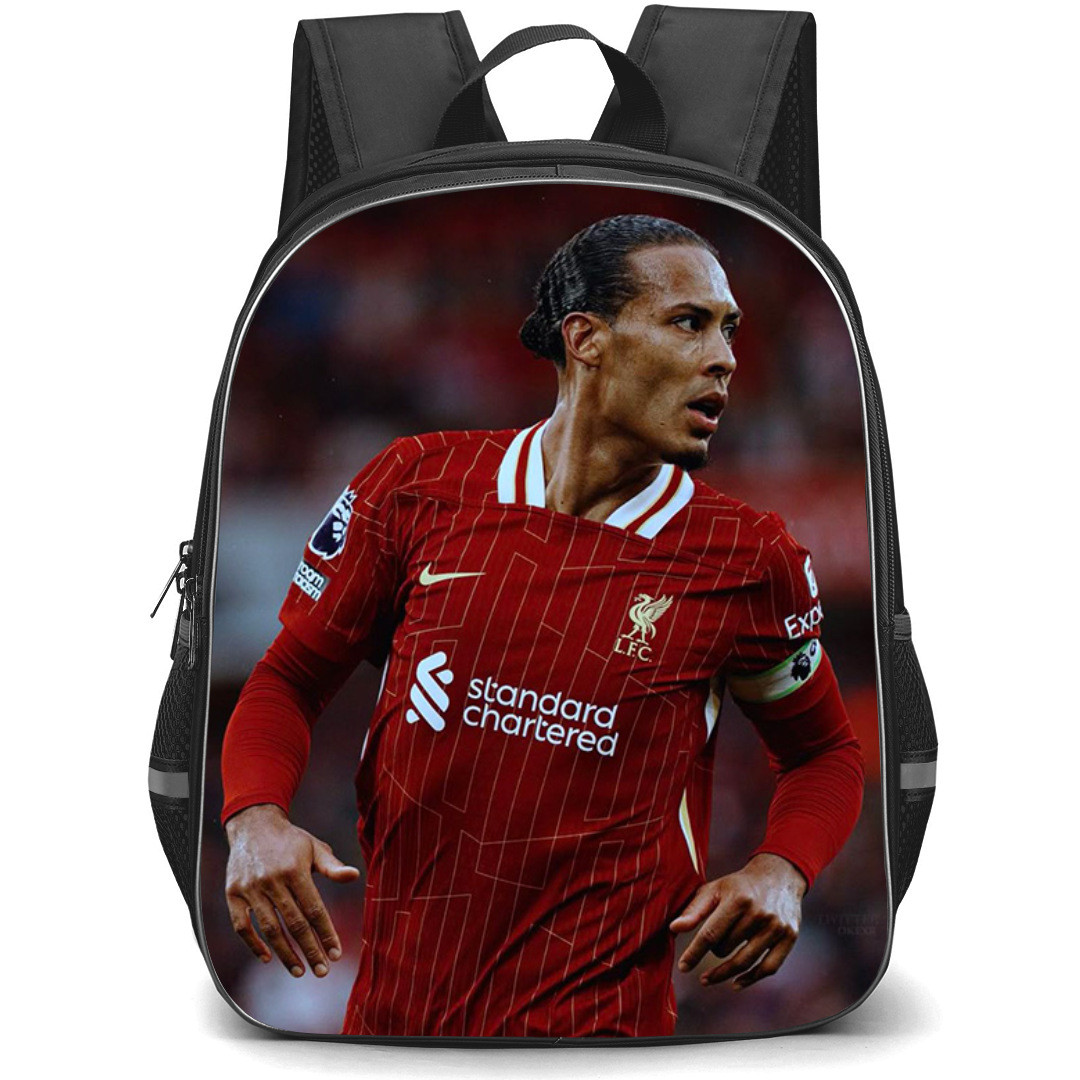 Van Dijk Backpack StudentPack - Van Dijk Liverpool F.C. Candid Poster
