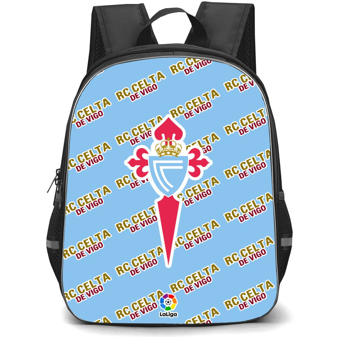 RC Celta DE Vigo Backpack StudentPack - Vigo Football Club Medley Monogram Wordmark