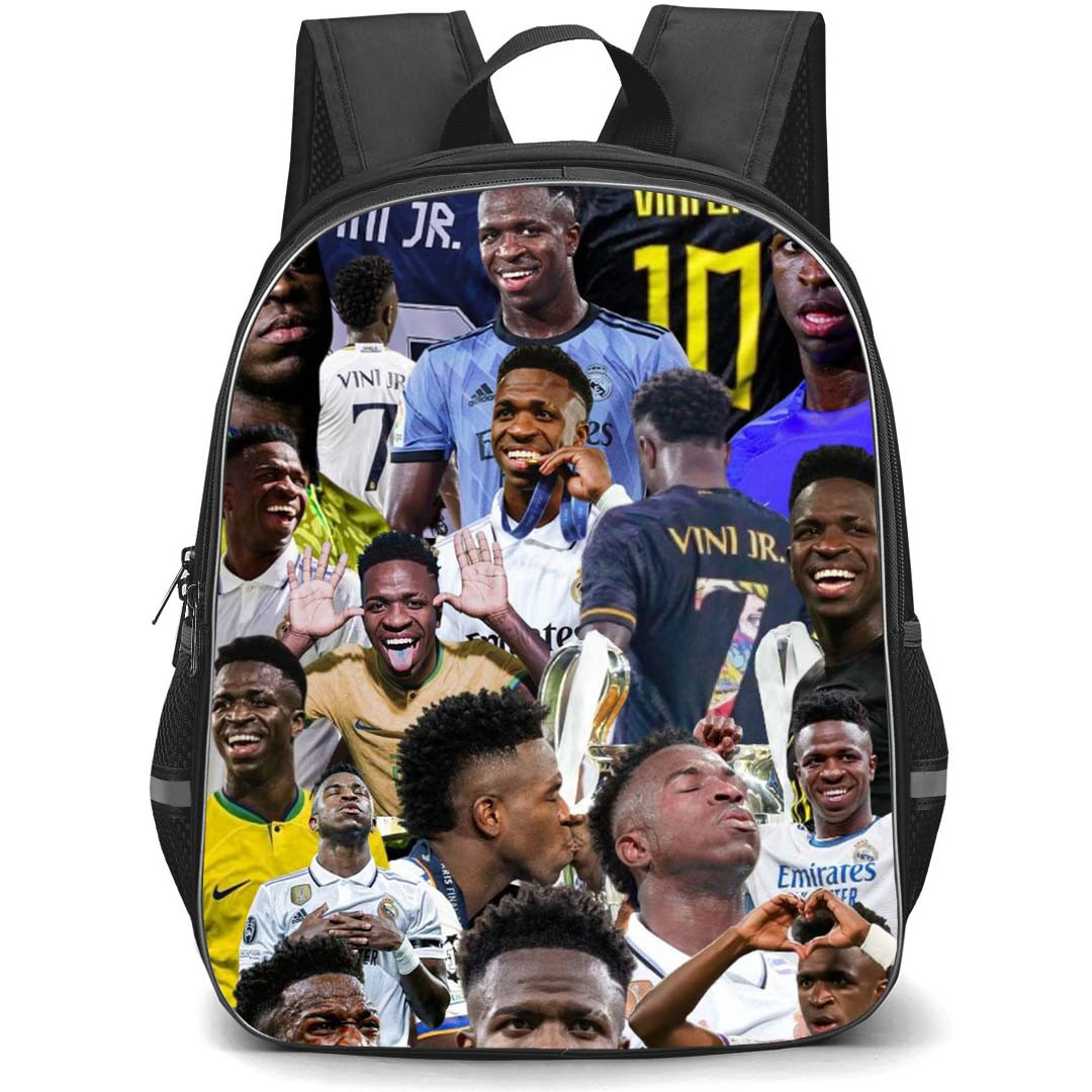 Vinicius Jr School Backpack StudentPack - Vinicius Jr Collage