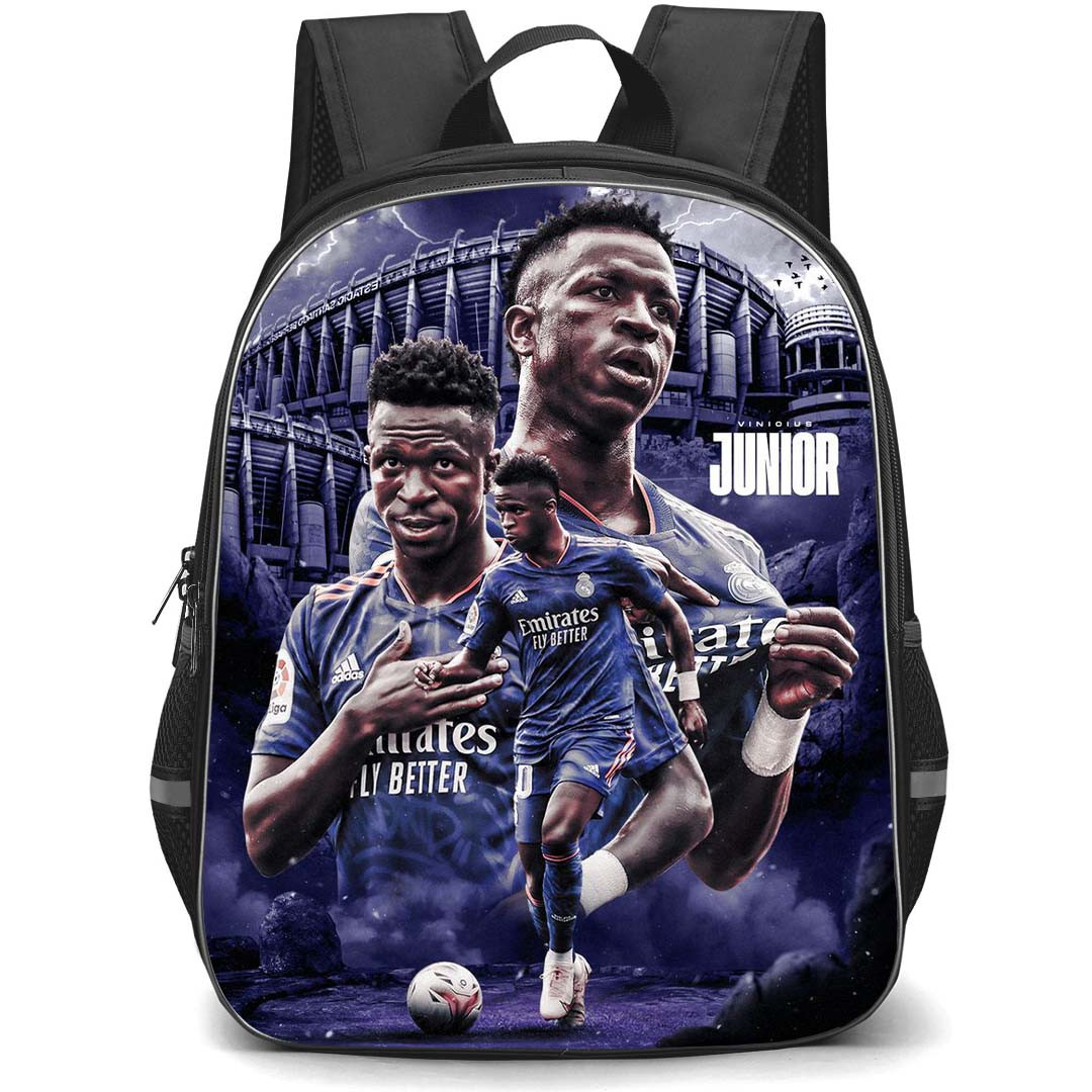 Vinicius Jr School Backpack StudentPack - Vinicius Jr Real Madrid CF Fan Made Poster