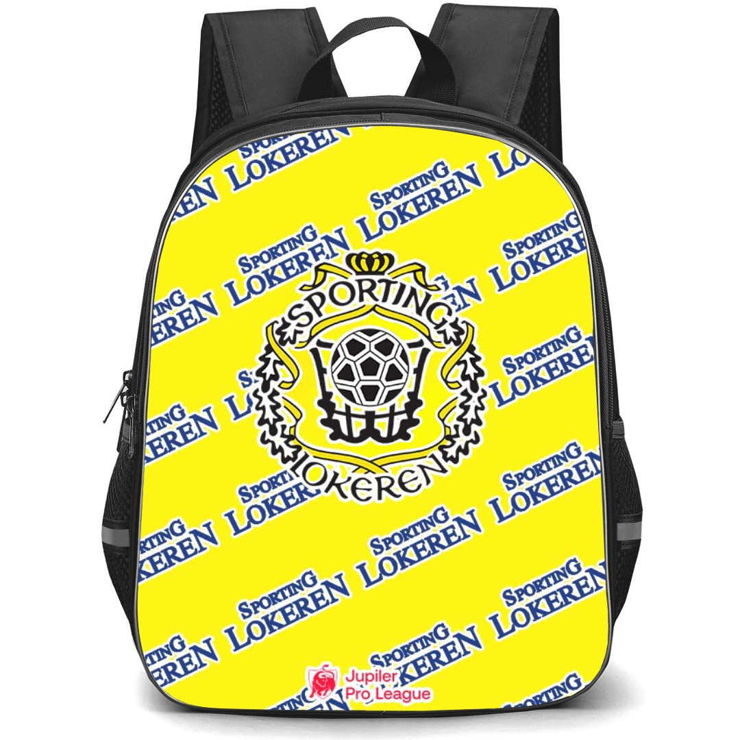 KSC Lokeren Oost Vlaanderen Football Club Backpack StudentPack - Vlaanderen Football Club Medley Monogram Wordmark
