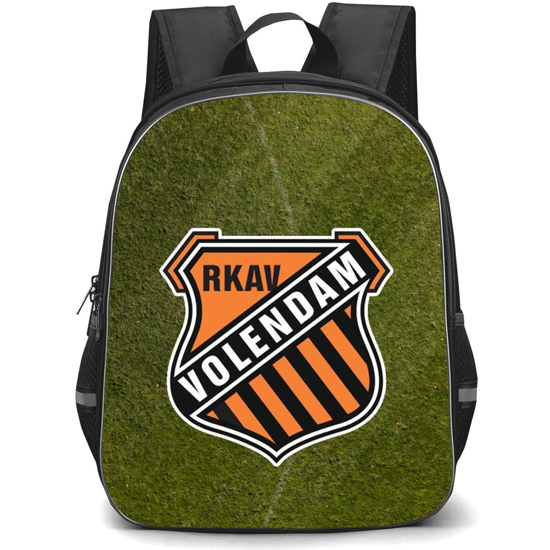 RKAV Volendam Backpack School Bag StudentPack - Large Logo In Grass Background Football Club