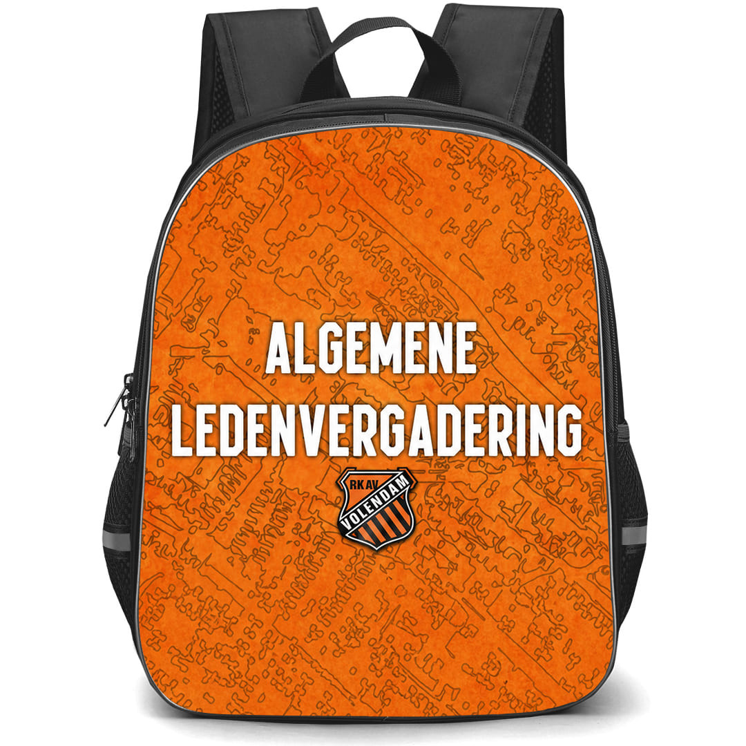 RKAV Volendam Backpack School Bag StudentPack - Logo Doodle Poster Football Club