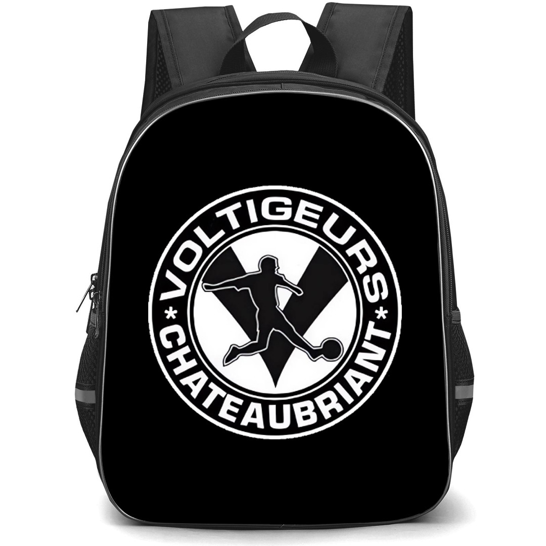 Voltigeurs de Chateaubriant Backpack School Bag StudentPack - Large Logo Football Club