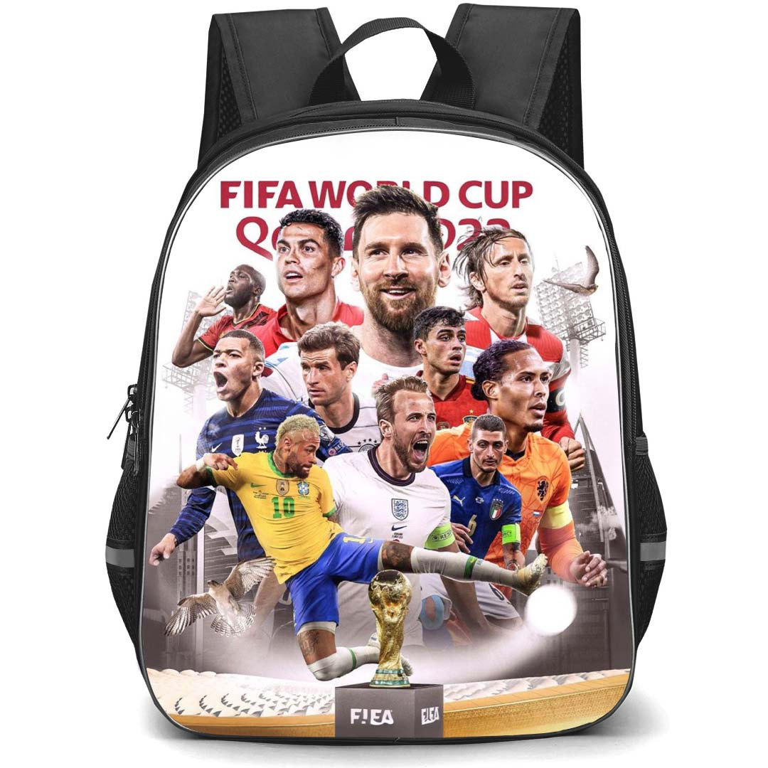 FIFA World Cup Backpack StudentPack - FIFA World Cup Qatar 2022 Superstar Poster