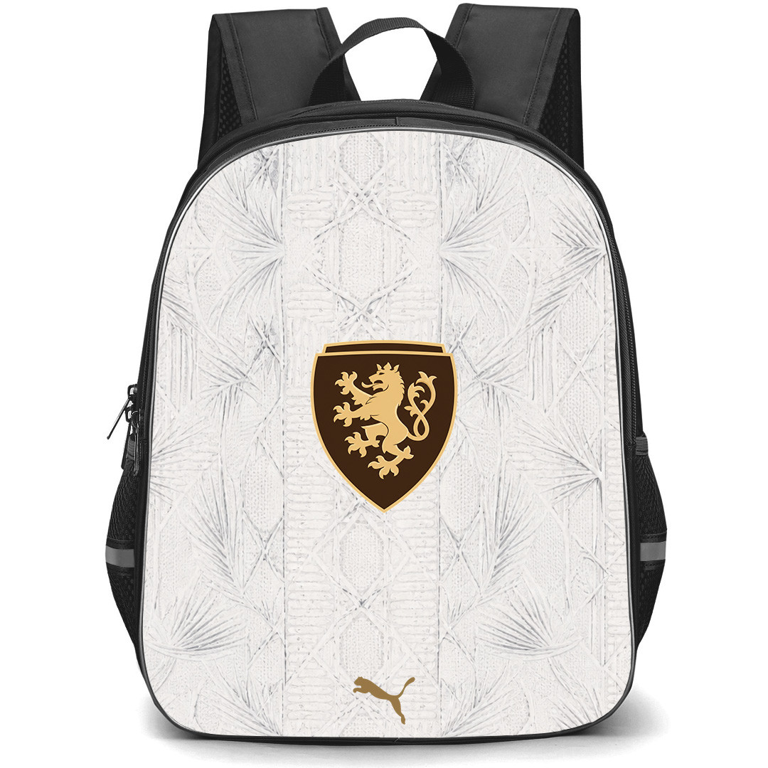 Fifa World Cup 2026 Czechia Backpack School Bag StudentPack - Fifa World Cup 2026 Czechia Away Flag Design Pattern