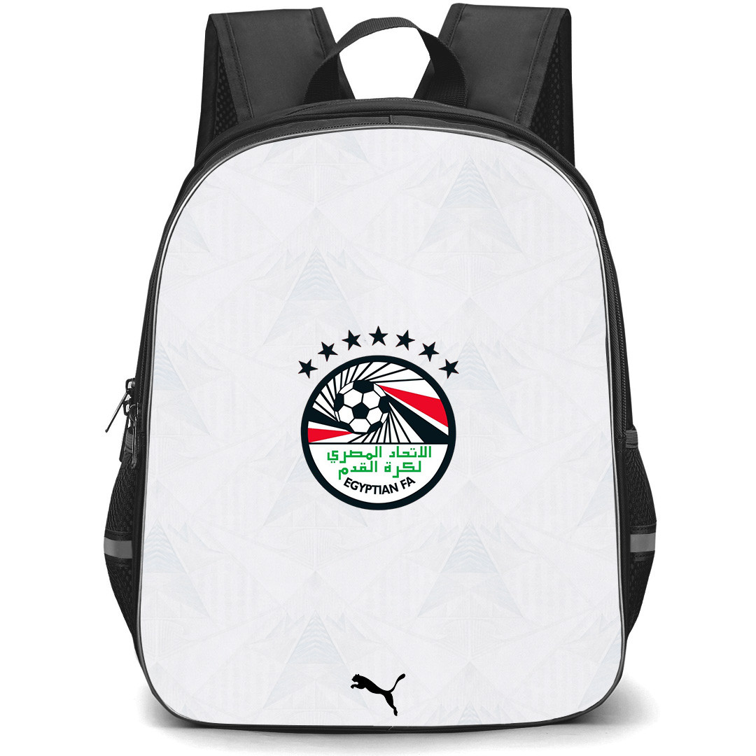 Fifa World Cup 2026 Egypt Backpack School Bag StudentPack - Fifa World Cup 2026 Egypt Away Flag Design Pattern