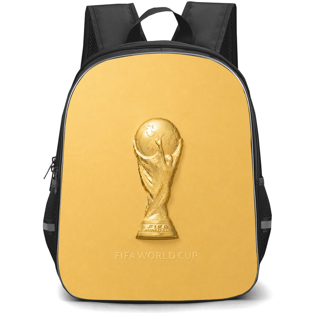 FIFA World Cup 2026 Trophy Backpack School Bag StudentPack - FIFA World Cup 2026 Elegant Gold Trophy Poster