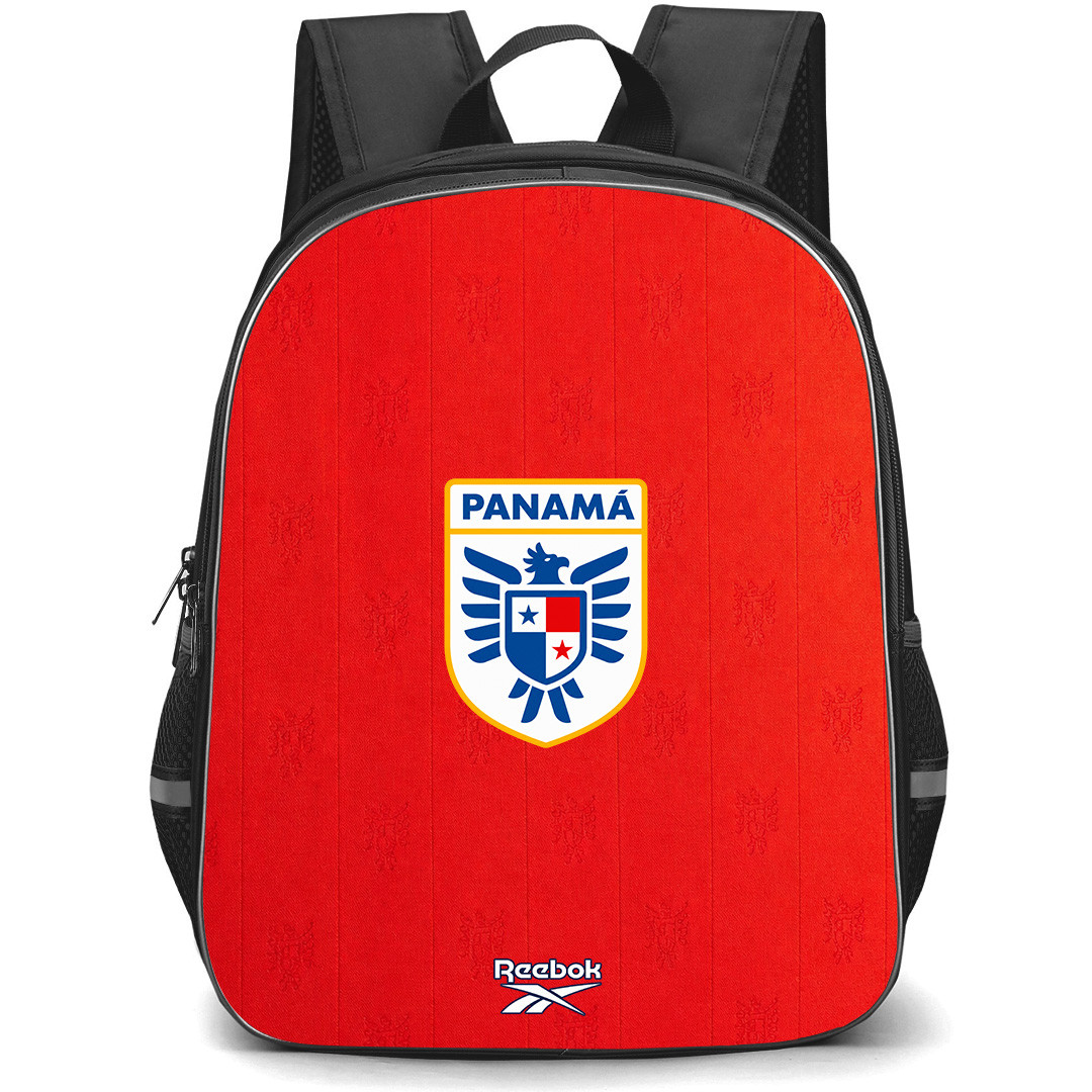Fifa World Cup 2026 Panama Backpack School Bag StudentPack - Fifa World Cup 2026 Panama Home Flag Design Pattern