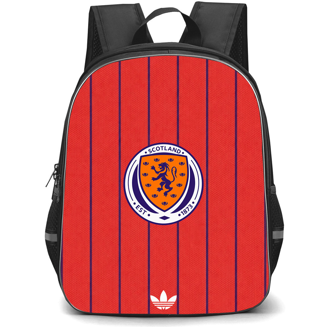 Fifa World Cup 2026 Scotland Backpack School Bag StudentPack - Fifa World Cup 2026 Scotland Away Flag Design Pattern