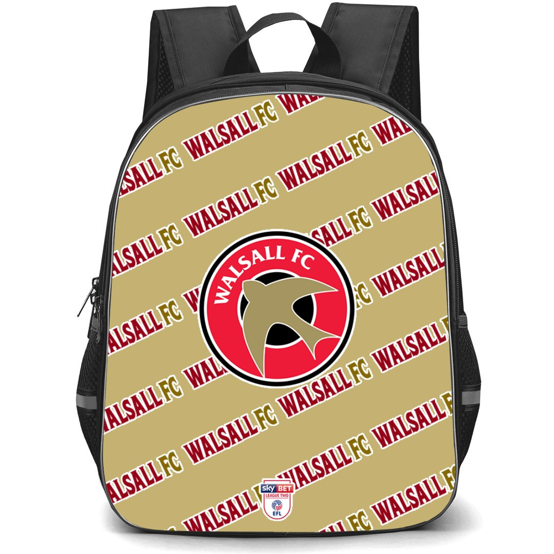 Walsall FC Backpack StudentPack - Walsall Football Club Medley Monogram Wordmark