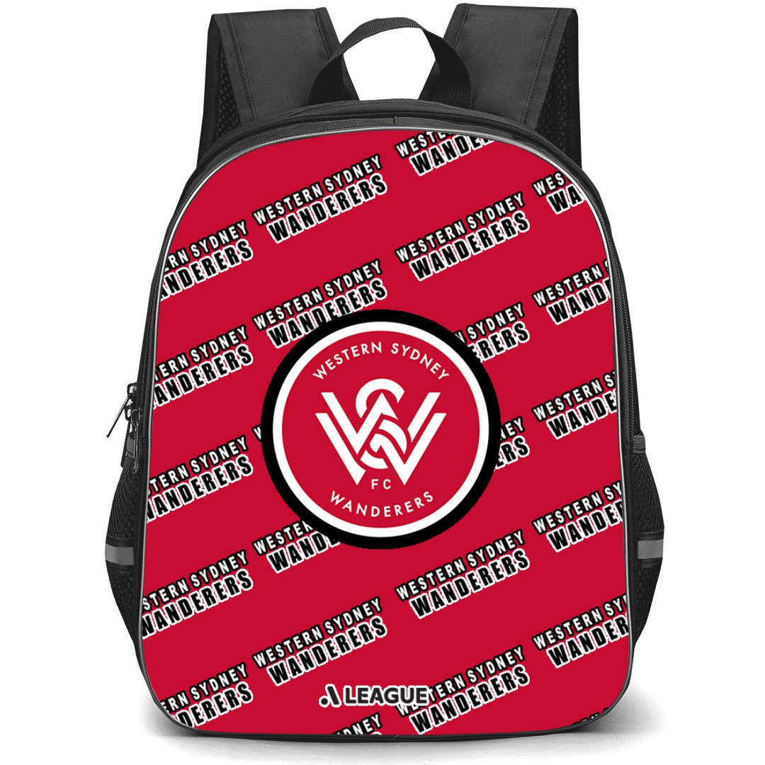 Western Sydney Wanderers FC Backpack StudentPack - Western Sydney Football Club Medley Monogram Wordmark