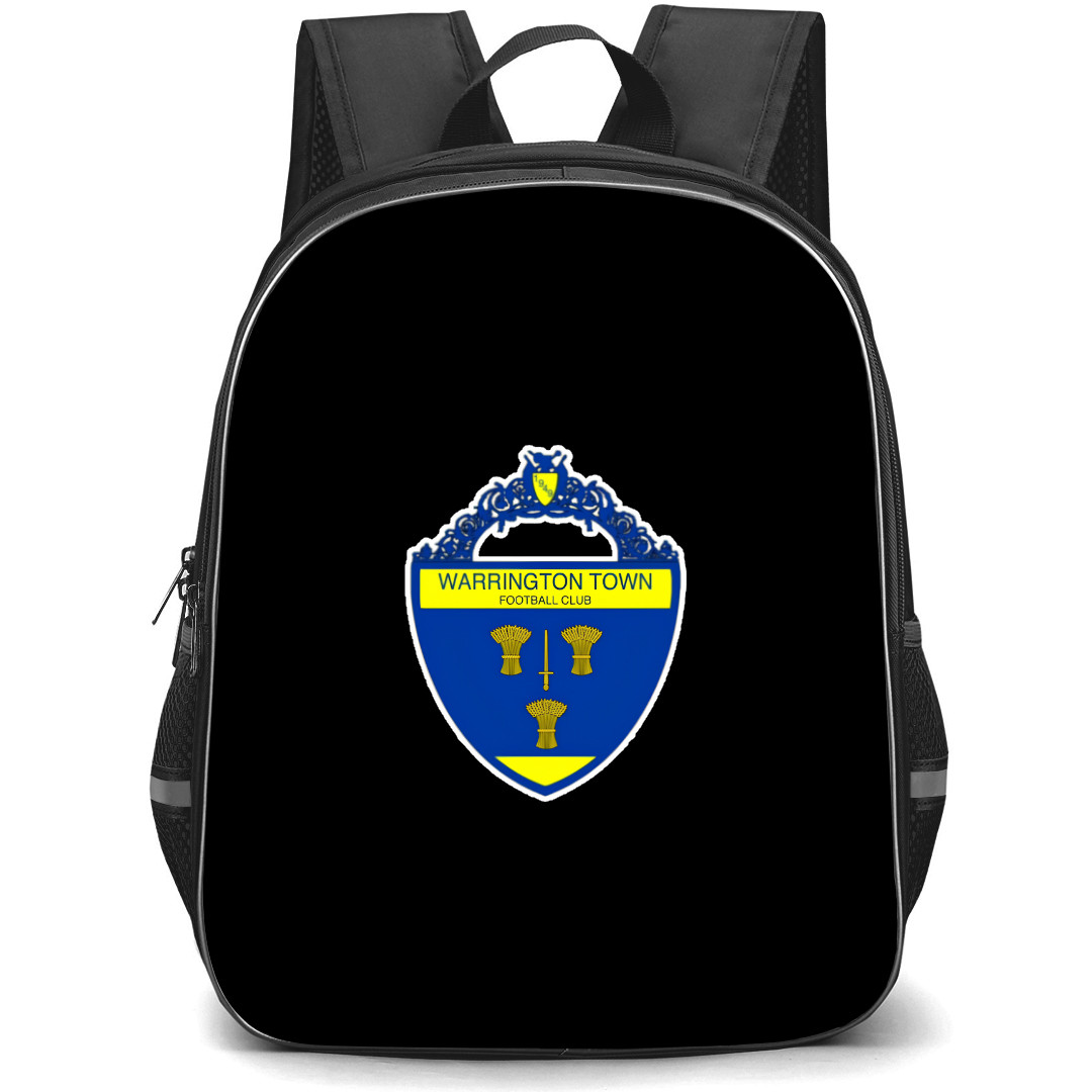 Warrington Town Backpack School Bag StudentPack - Old Large Logo Football Club
