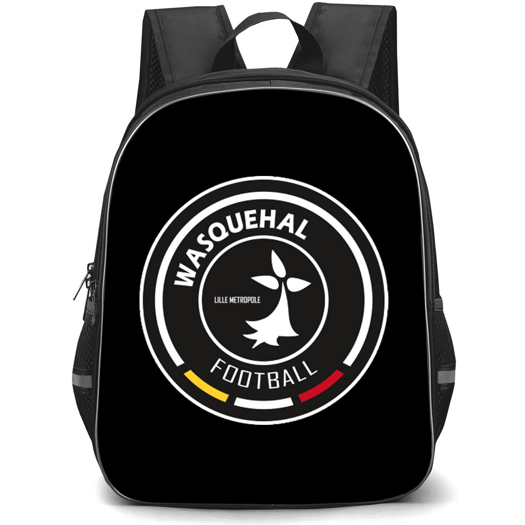 Wasquehal Football Backpack School Bag StudentPack - Large Logo Football Club