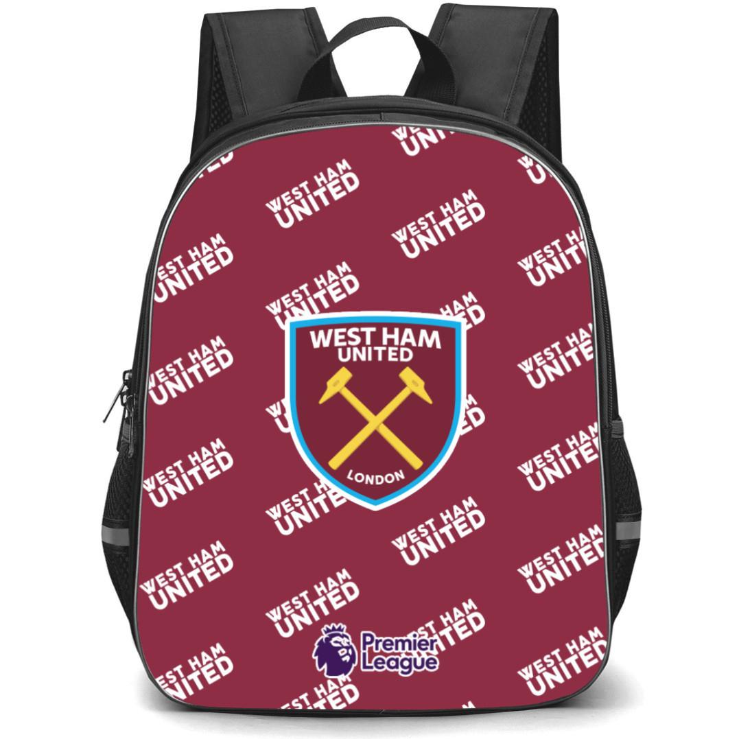West Ham United Football Club Backpack StudentPack - West Ham United Football Club Medley Monogram Wordmark