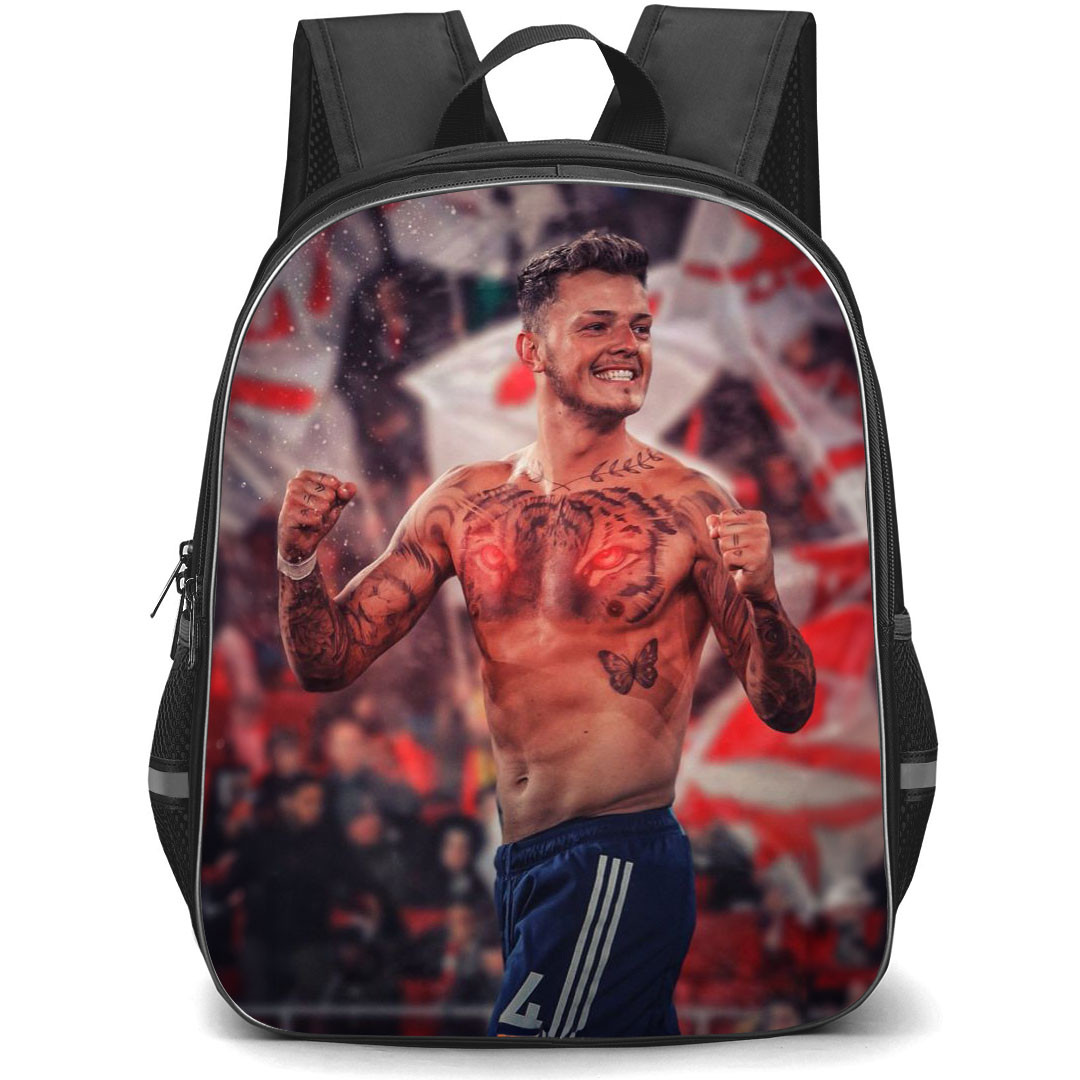 Ben White Backpack StudentPack - Ben White Arsenal F.C. Celebration Candid Poster