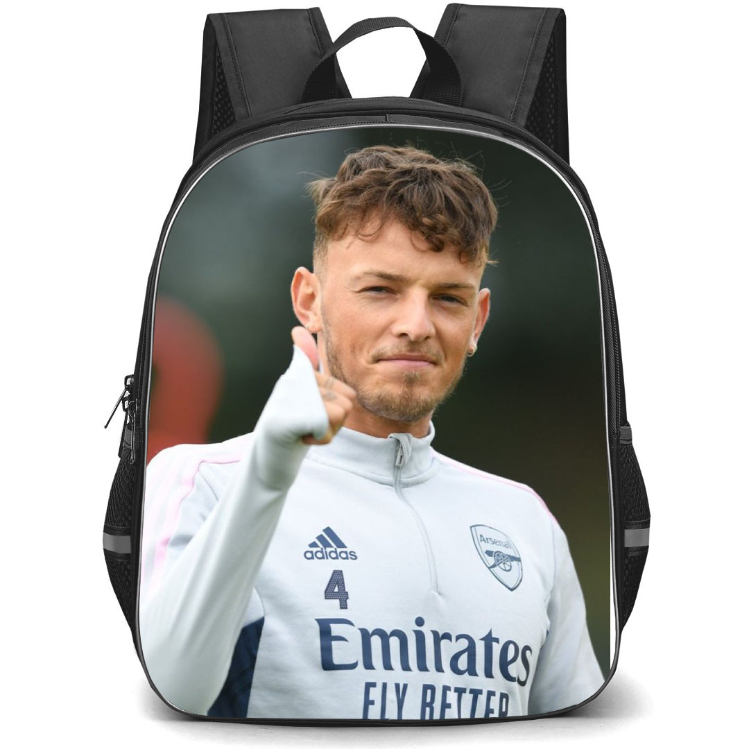 Ben White Backpack StudentPack - Ben White Arsenal F.C. Thumbs Up Portrait Poster
