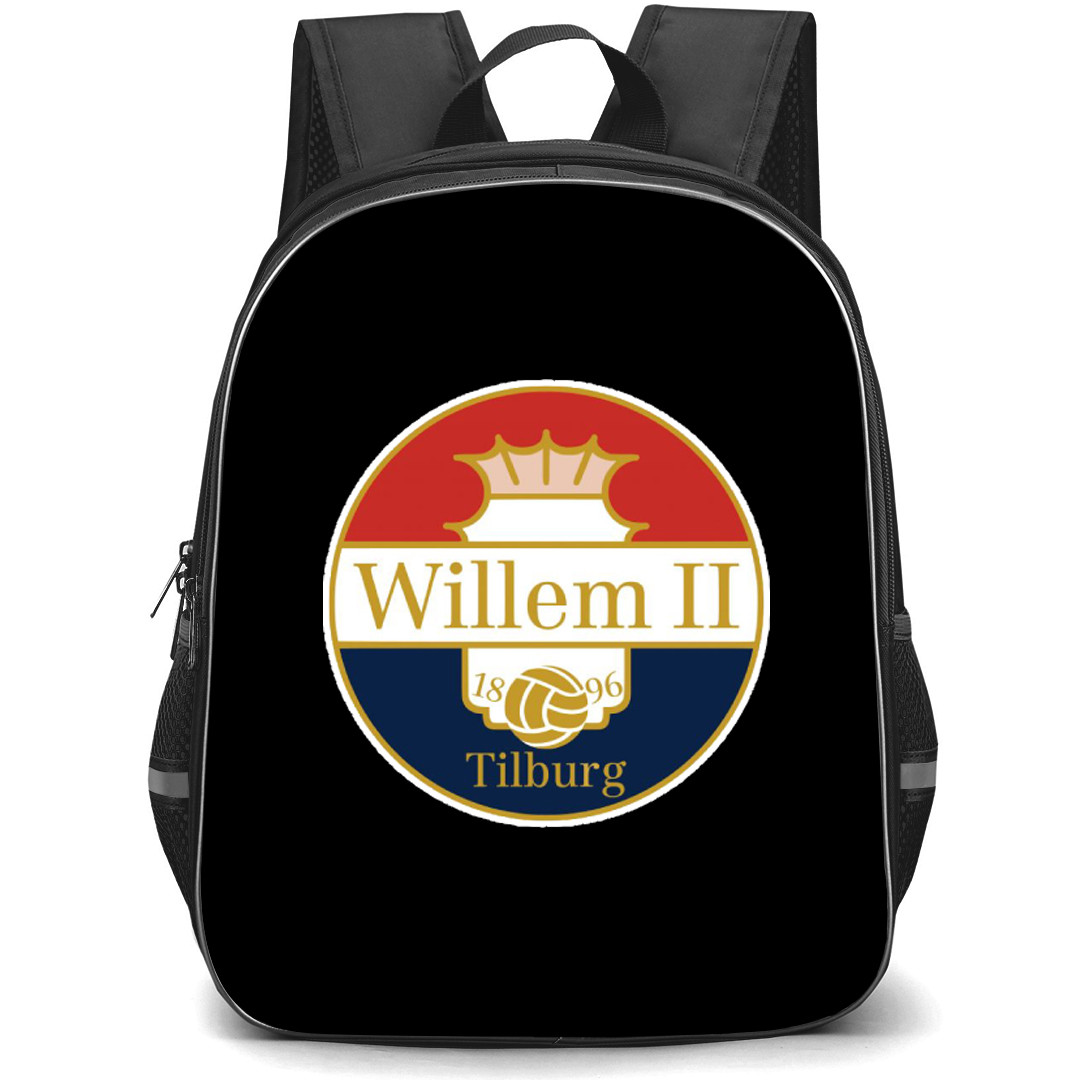 Willem II Tilburg Backpack School Bag StudentPack - Large Logo Football Club