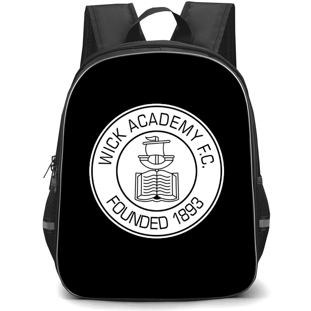 Wick Academy Backpack School Bag StudentPack - Large Logo Football Club