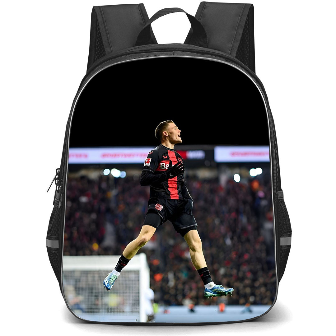 Florian Wirtz School Backpack StudentPack - Bayer 04 Leverkusen Florian Wirtz Goal Celebration Poster