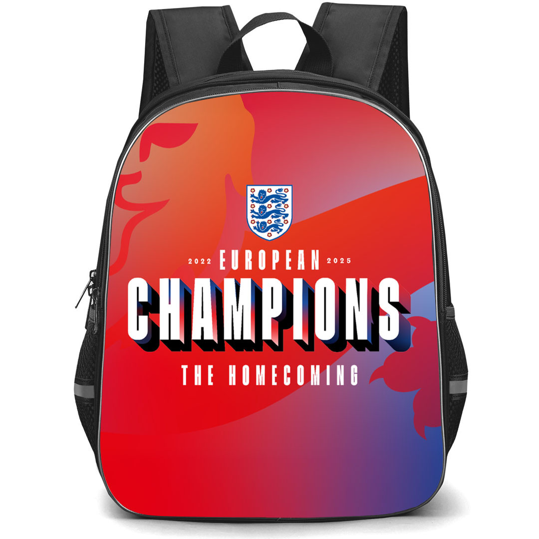 England Women's National Football Team Euro 25 Backpack StudentPack - Euro 25 Champions The Homecoming Poster
