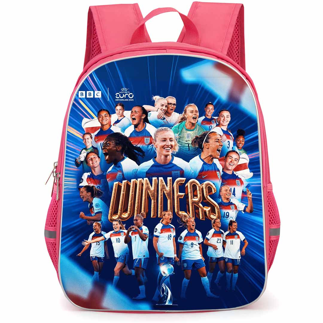 England Women's National Football Team Euro 25 Backpack StudentPack - Euro 25 Winners Collage Poster