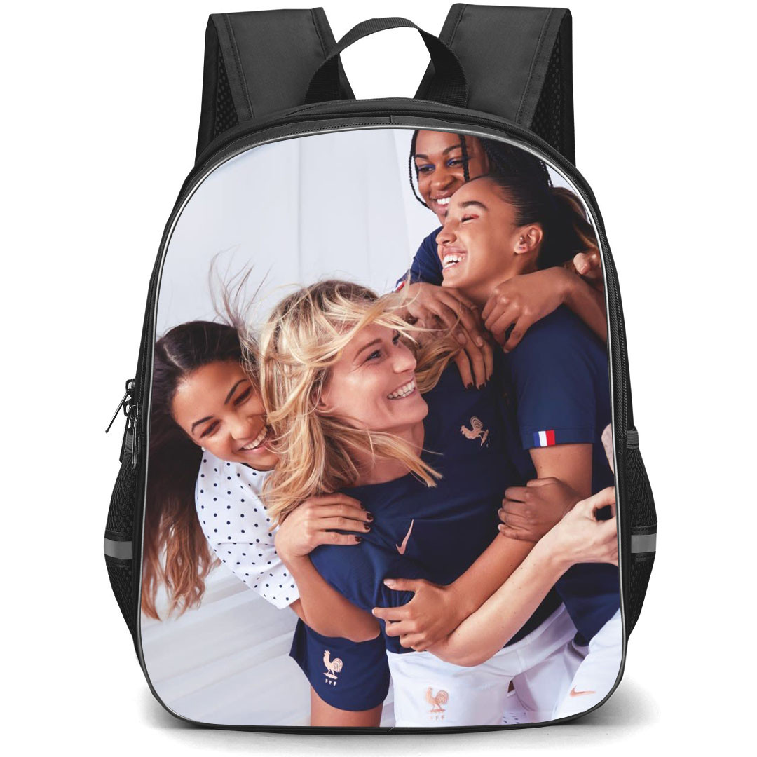 France Women's National Football Team Backpack StudentPack - France Women's National Football Team Nike FFF WWC19 Campaign Poster