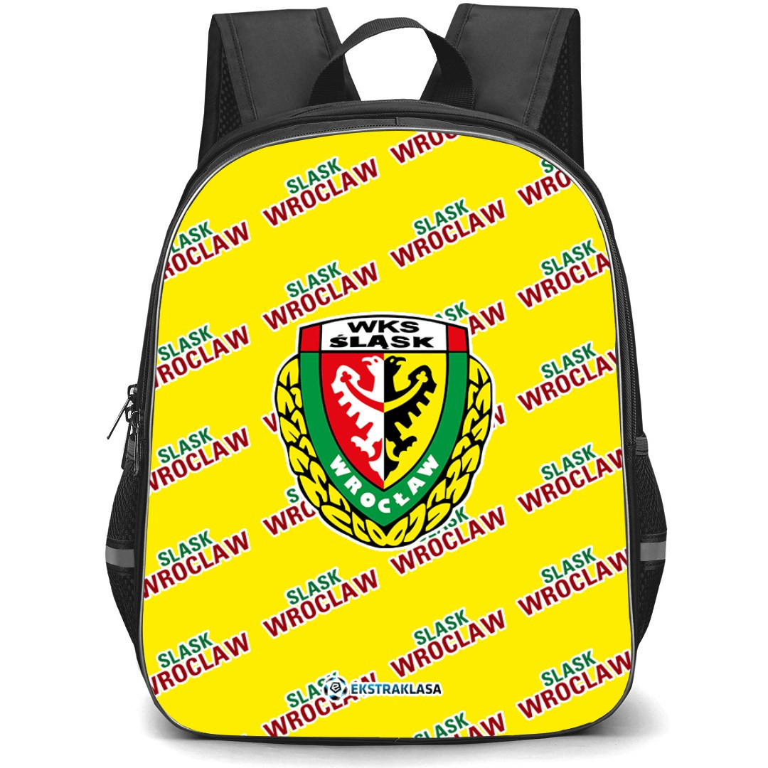 Slask Wroclaw Backpack StudentPack - Wroclaw Football Club Medley Monogram Wordmark
