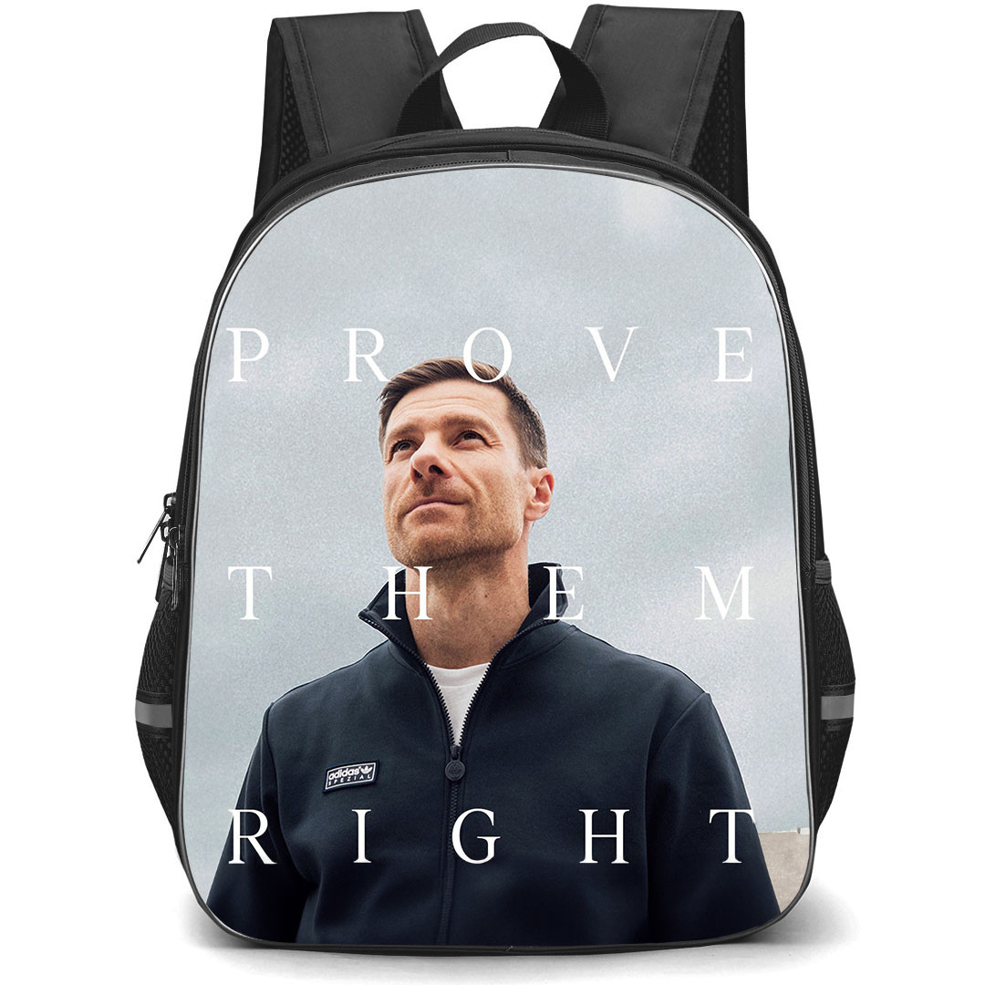 Xabi Alonso School Backpack StudentPack - Bayer 04 Leverkusen Xabi Alonso Prove Them Right Poster