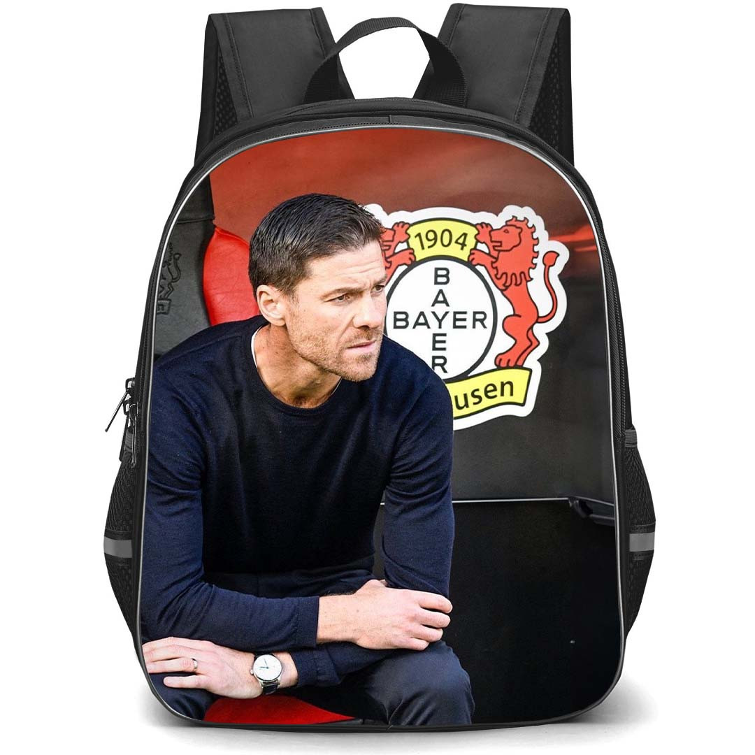 Xabi Alonso School Backpack StudentPack - Bayer 04 Leverkusen Xabi Alonso Sitting Picture