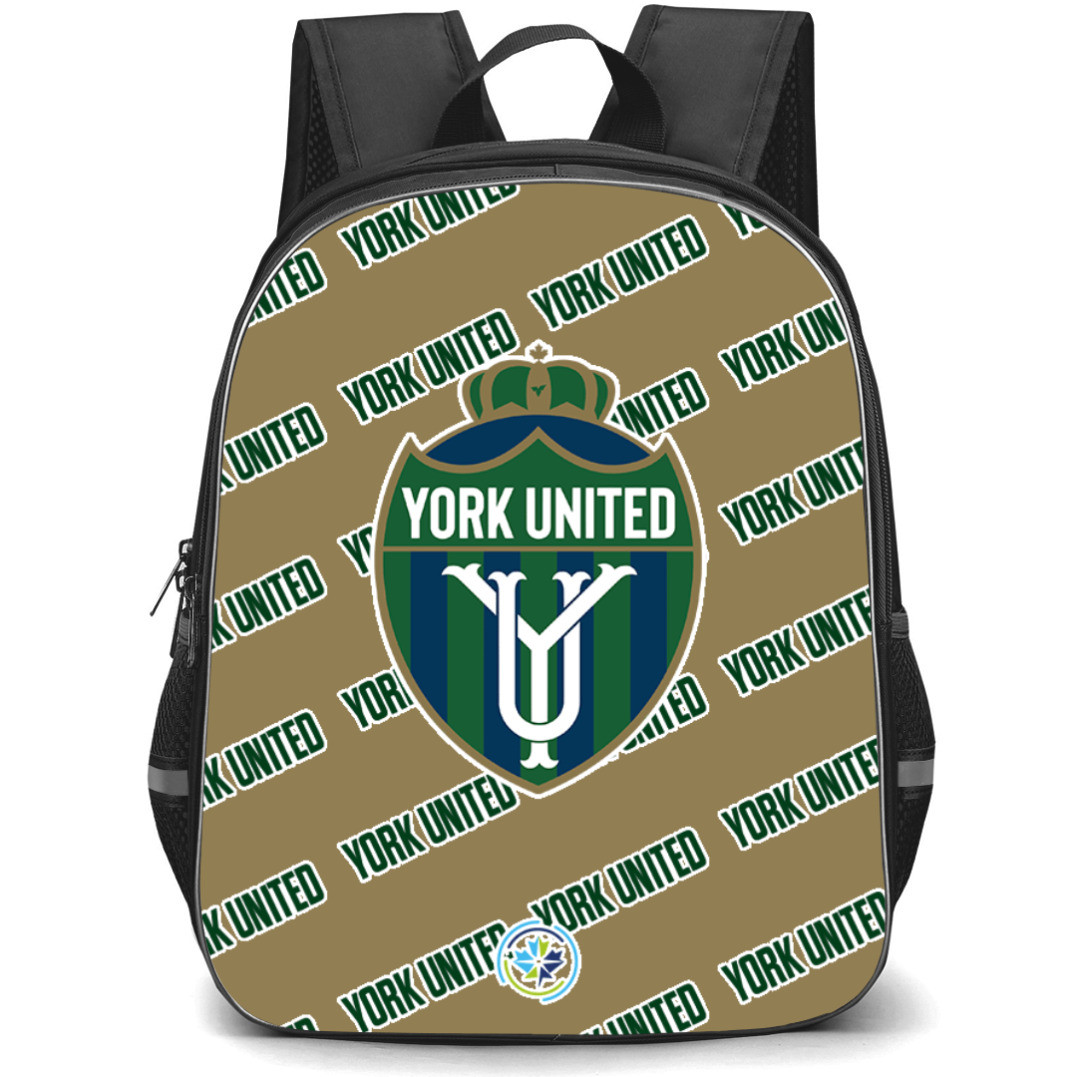 York United FC Backpack StudentPack - York United FC Football Club Medley Monogram Wordmark