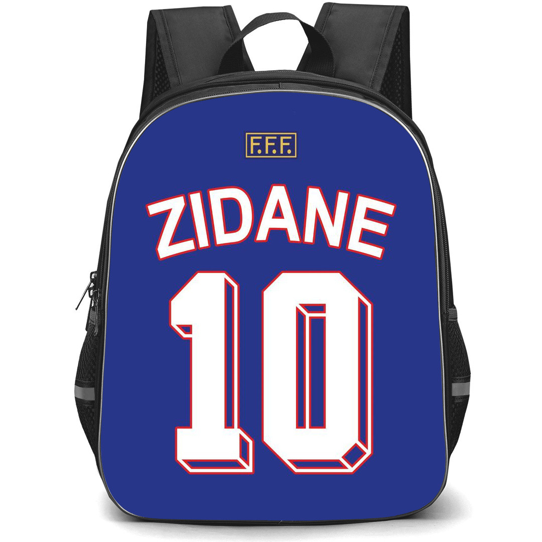 Zinedine Zidane Backpack StudentPack - Zinedine Zidane FFF Jersey Number