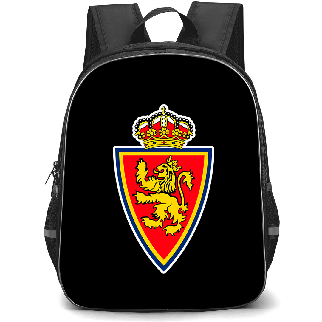 Real Zaragoza Backpack School Bag StudentPack - Real Zaragoza Large Logo Football Club