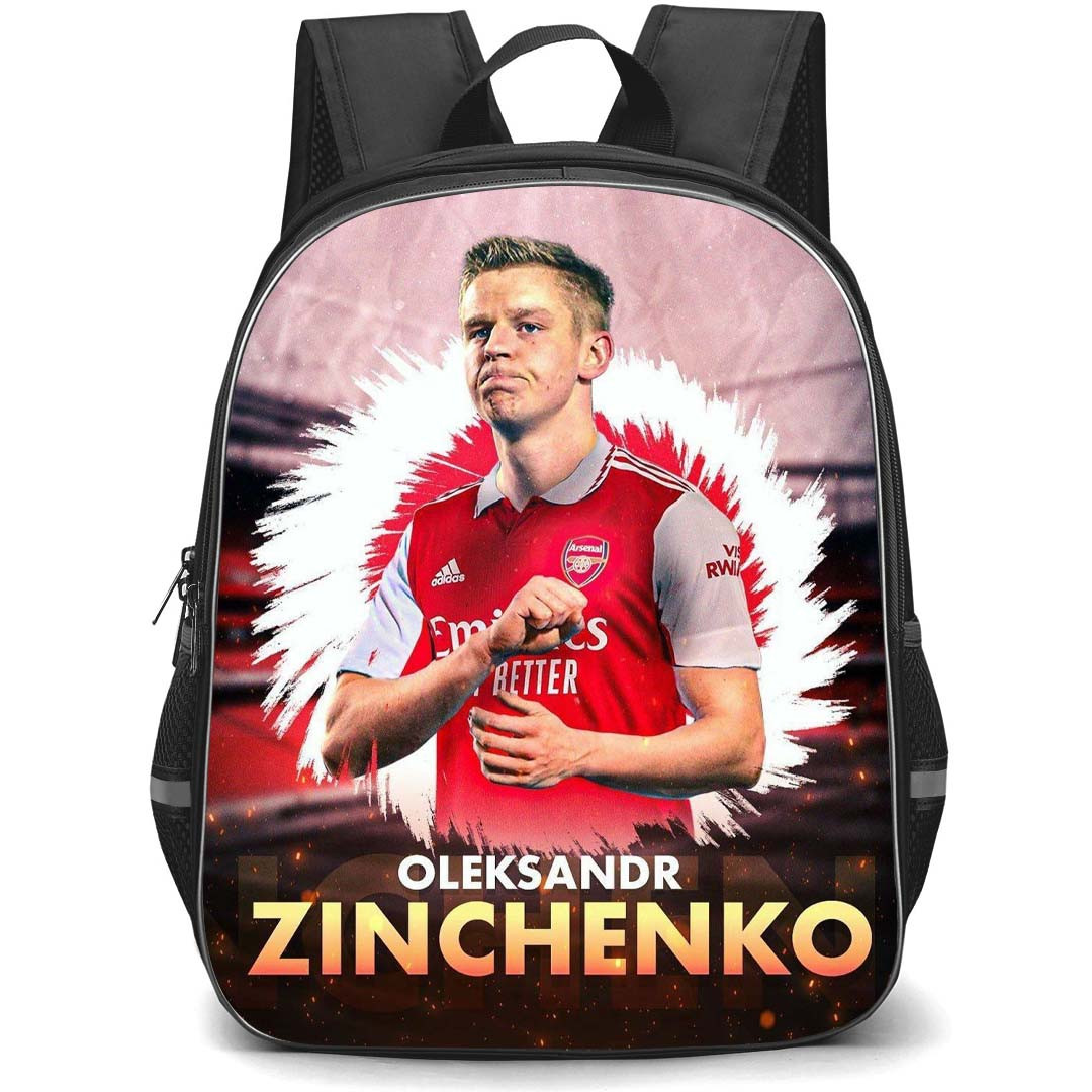 Oleksandr Zinchenko Backpack StudentPack - Oleksandr Zinchenko Arsenal F.C. Portrait Poster