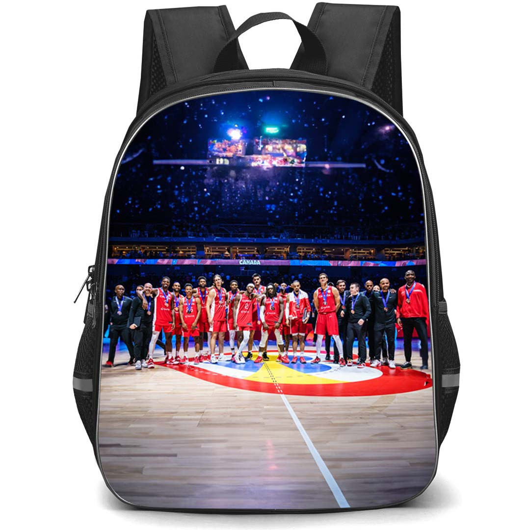 Fiba World Cup 2023 Canada Backpack StudentPack - Canada Group Photo Season