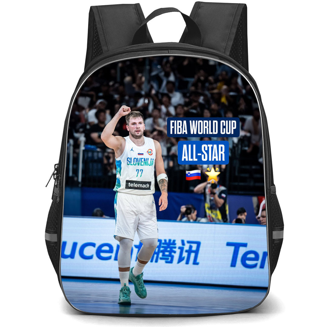 Fiba World Cup 2023 Luka Doncic Backpack StudentPack - Luka Doncic Slovakia 77 Candid