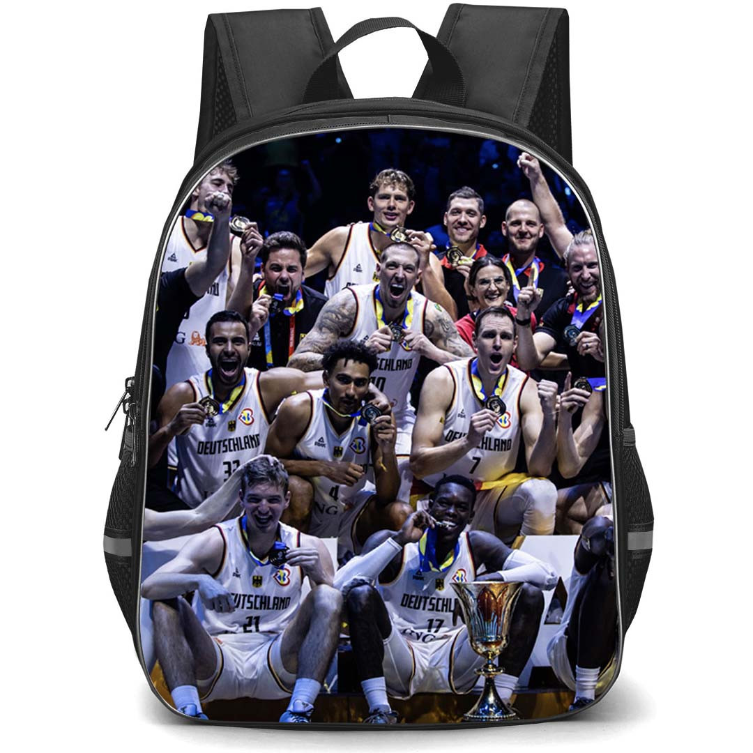 Fiba World Cup 2023 Germany Backpack StudentPack - Germany Champion Photo Session