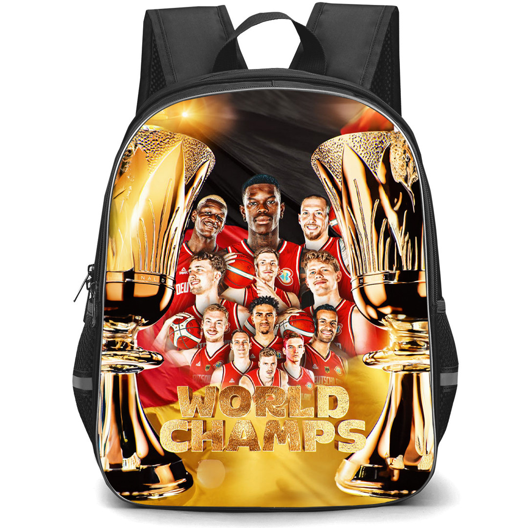 Fiba World Cup 2023 Germany Backpack StudentPack - Germany Are The World Champions