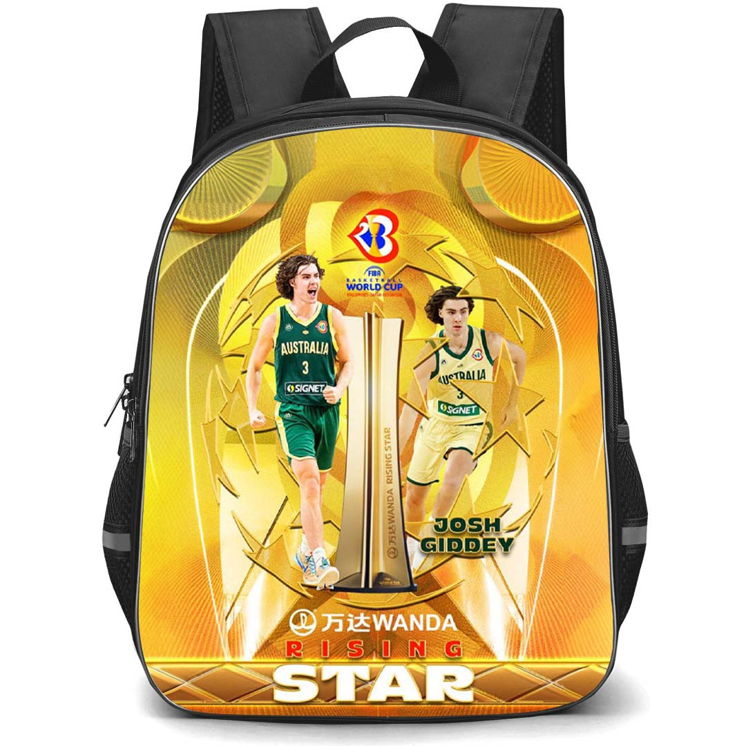 Fiba World Cup 2023 Josh Giddey Backpack StudentPack - Josh Giddey Australia 3 Wanda Rising Star