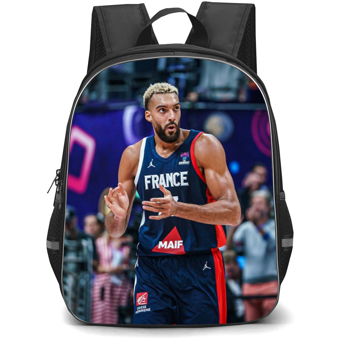 Fiba World Cup Rudy Gobert 00000 Backpack StudentPack - Rudy Gobert France 27 Clapping Poster