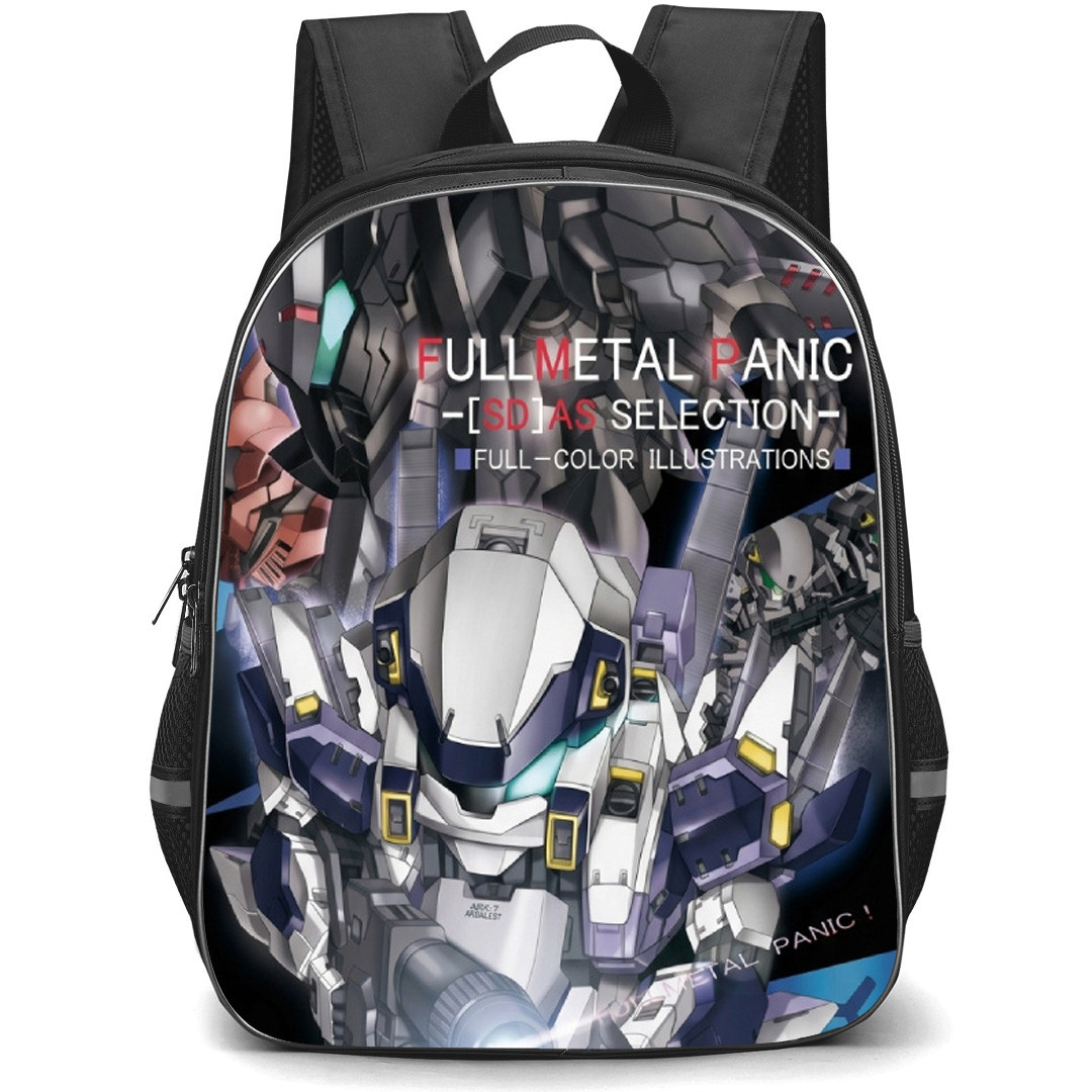 Full Metal Panic Arbalest Backpack School Bag StudentPack - Arbalest Gun Stance Portrait Poster